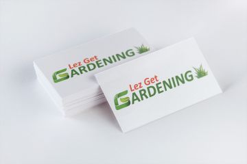 Lez Get Gardening Logo Mock-up Lez Get Gardening Logo Mock-up