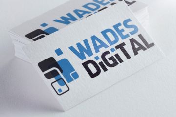 Wades Digital Logo Mock-up Wades Digital Logo Mock-up