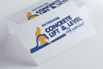 Bayswater Concrete Lift & Level NQ Logo Mock-up Bayswater Concrete Lift & Level NQ Logo Mock-up