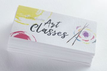 Townsville Art Classes Logo Mock-up Townsville Art Classes Logo Mock-up