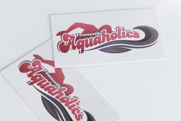 Aquaholics Logo Mock-up Aquaholics Logo Mock-up