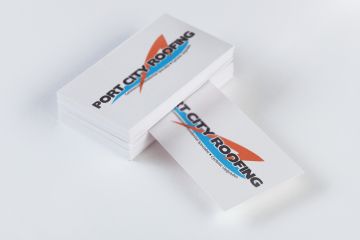 Port City Roofing Logo Mock-up Port City Roofing Logo Mock-up