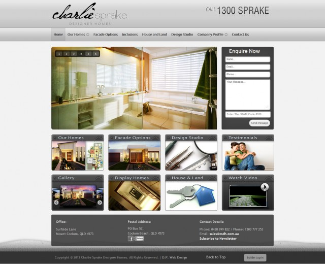 Charlie Sprake Designer Homes