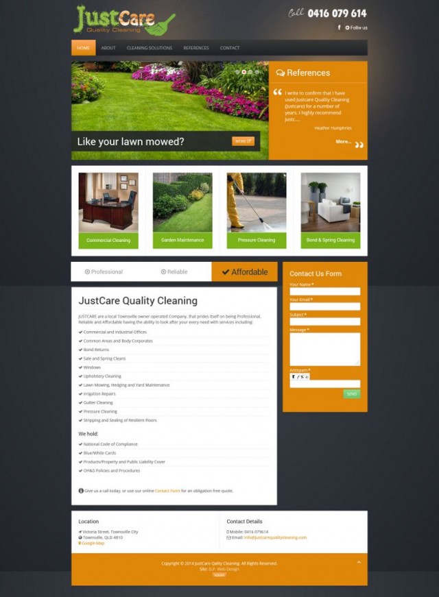 JustCare Quality Cleaning 